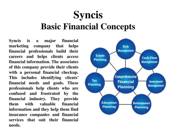 Syncis Basic Financial Concepts