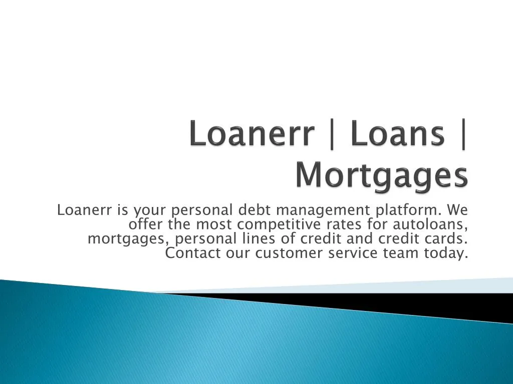 loanerr loans mortgages