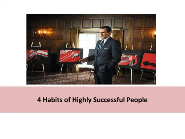 4 habits of highly successful people - Mindhedge