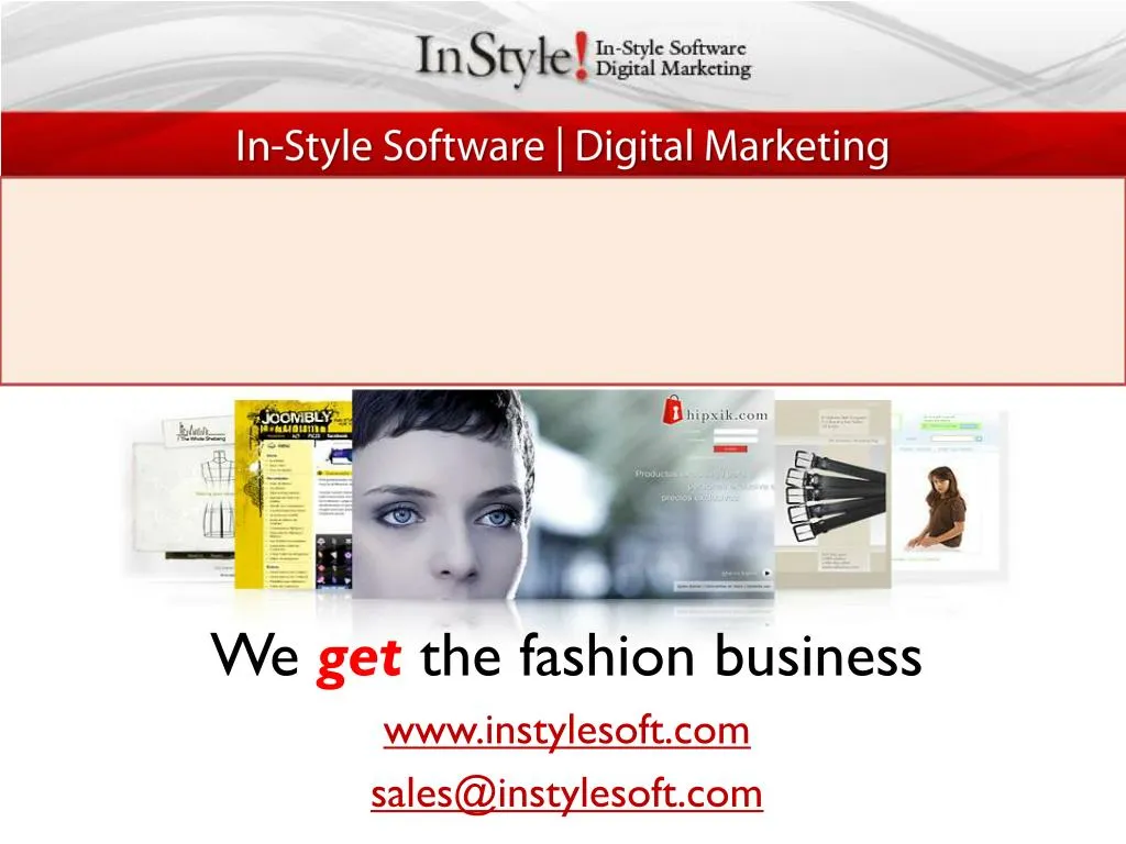 in style software digital marketing