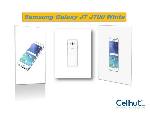 Samsung Galaxy J7 J700 White Dual (Unlocked Quadband) Cell phone