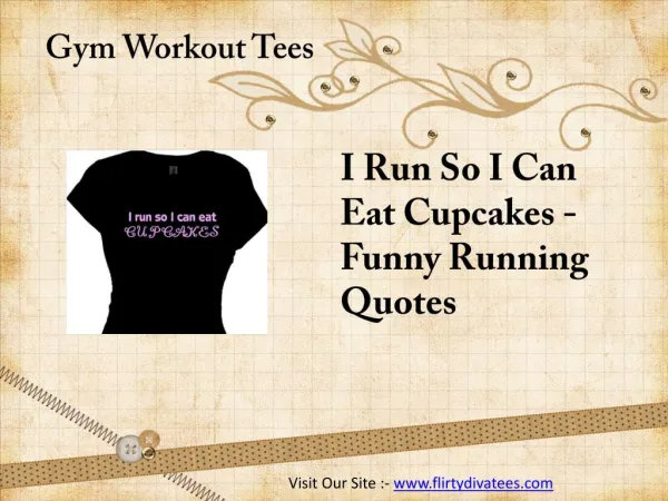 Gym Work Out Shirts