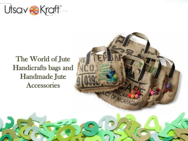 Utsav Kraft Premium Jute Handicrafts and Jute Acessories