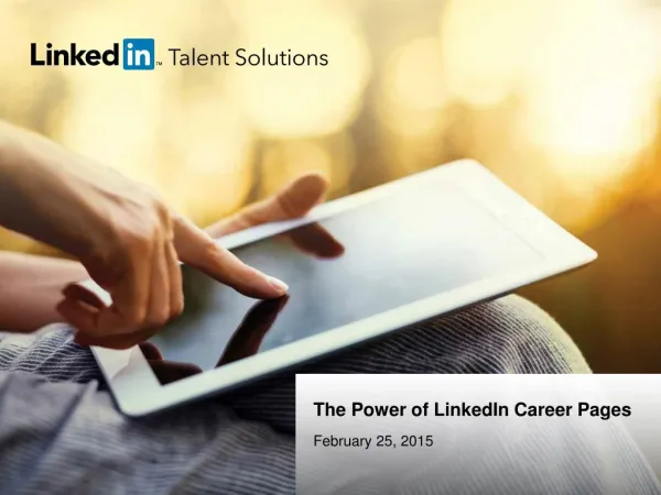 Success with LinkedIn Career Page