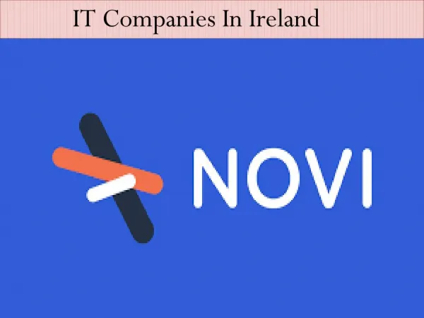 IT Companies In Ireland