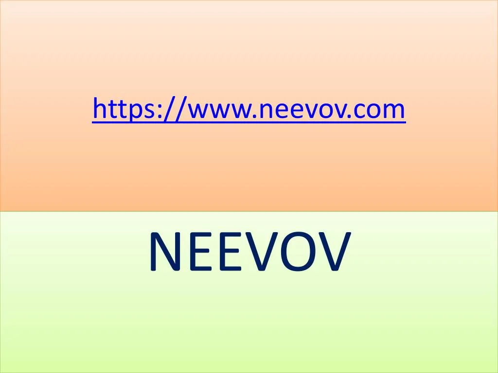 https www neevov com