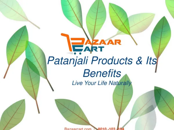 Patanjali products online