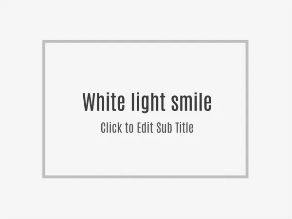 Princeton Nutrients White Light Smile Supplement Review