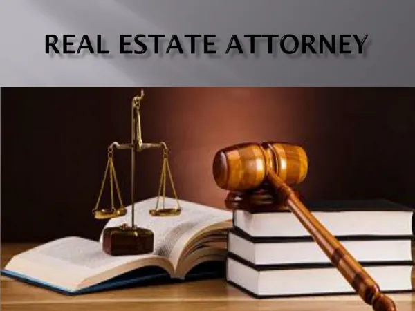Real estate attorneys