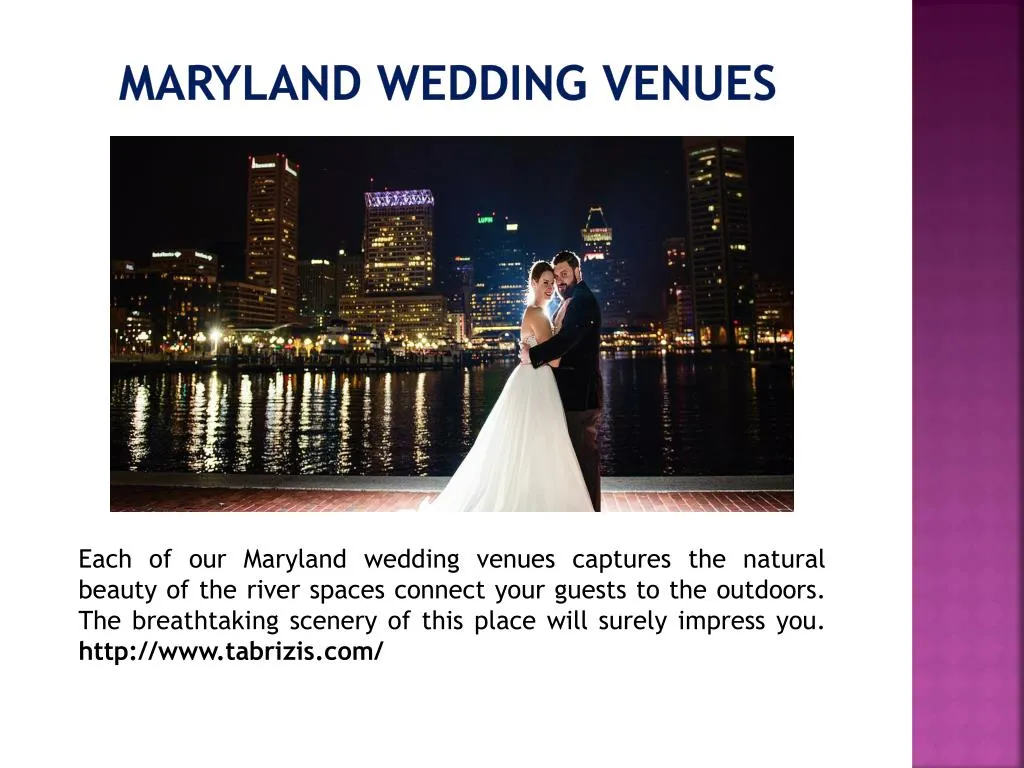 maryland wedding venues