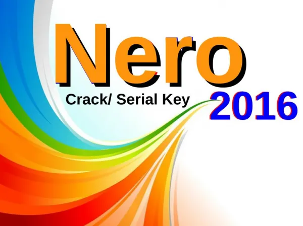 Nero 2016 platinum crack