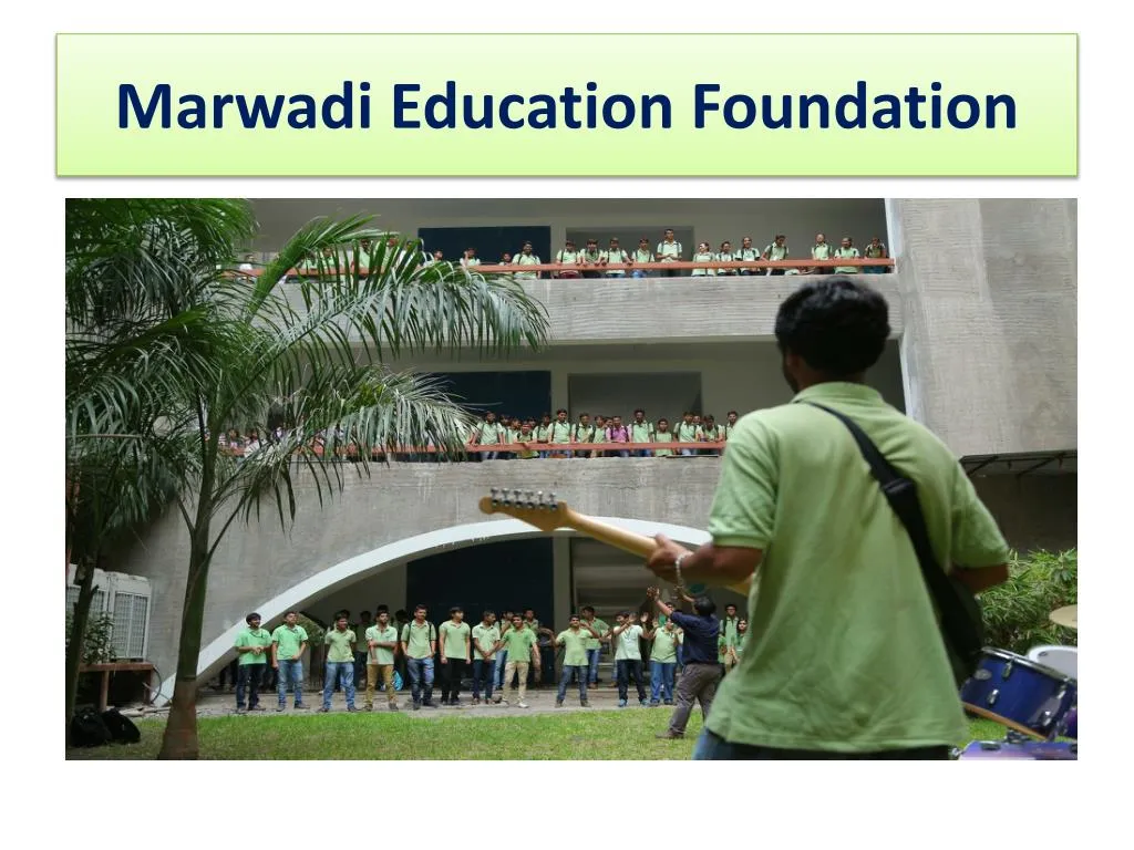 marwadi education foundation