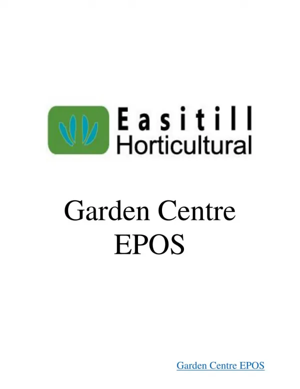 Horticutural Epos