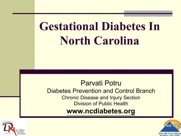 Gestational Diabetes In North Carolina