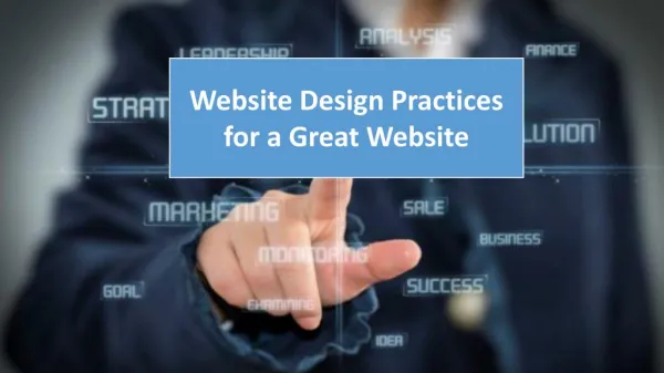 Website Design Practices for a Great Website