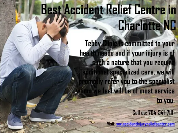 Best Accident Relief Centre | Whiplash Relief Clinic in Charlotte NC