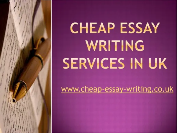 Assignment Writing Services | Cheap Essay Writing UK