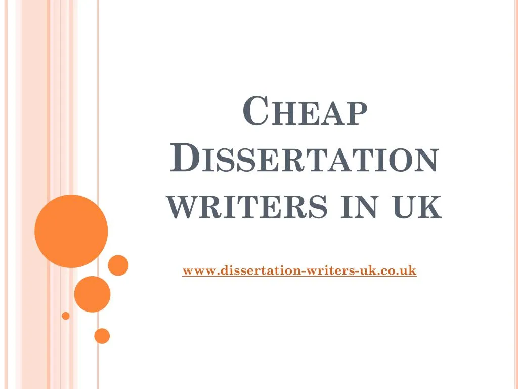 cheap dissertation writers in uk