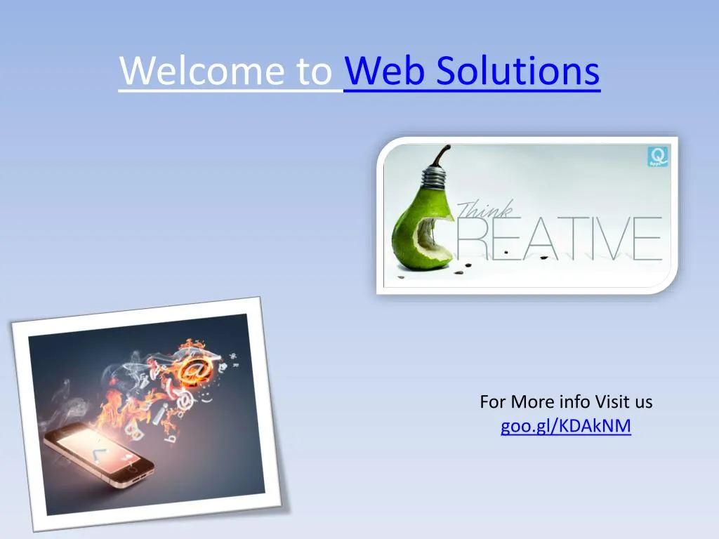 welcome to web solutions