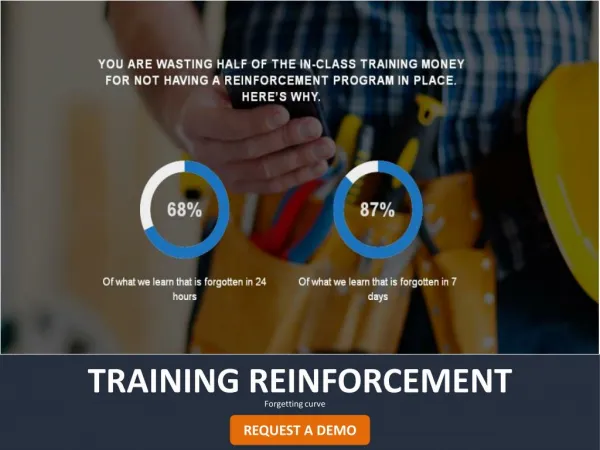 Training reinforcement - Double the value of your trainings