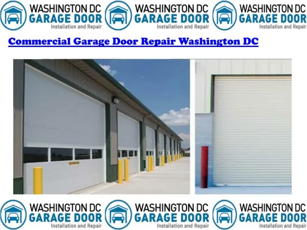 Commercial Garage Door Installation Washington DC