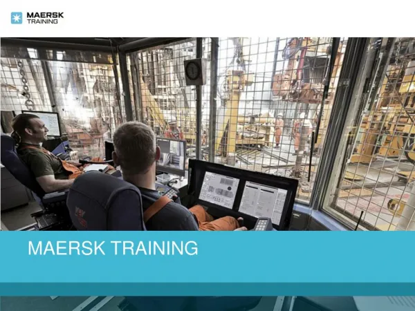 Maersk Training India