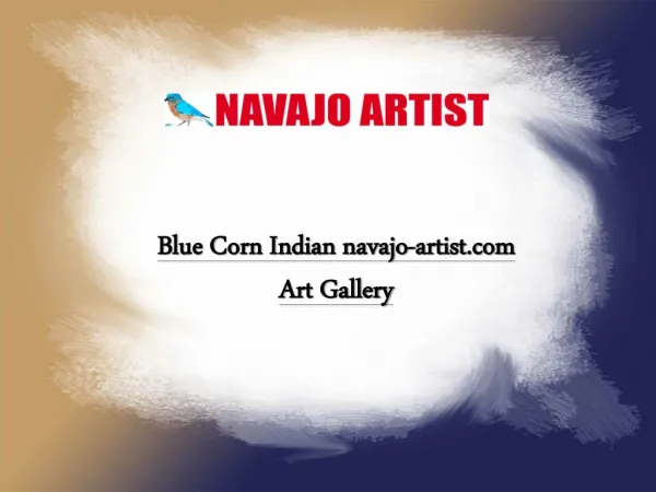 Blue Corn Indian navajo-artist.com Art Gallery