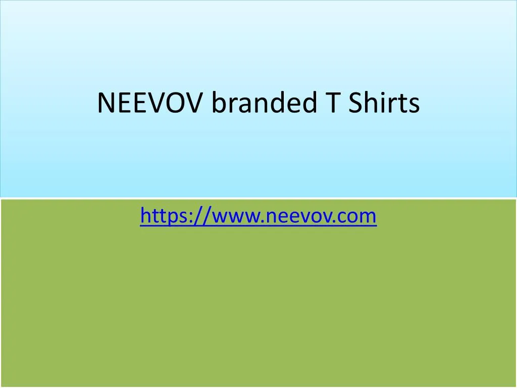 neevov branded t shirts