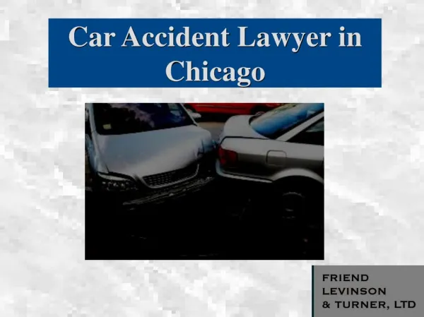 Chicago Auto Accident Lawyers