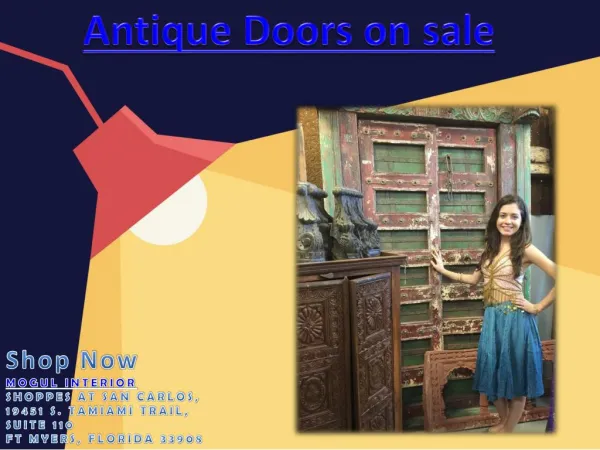 Antique Doors on sale