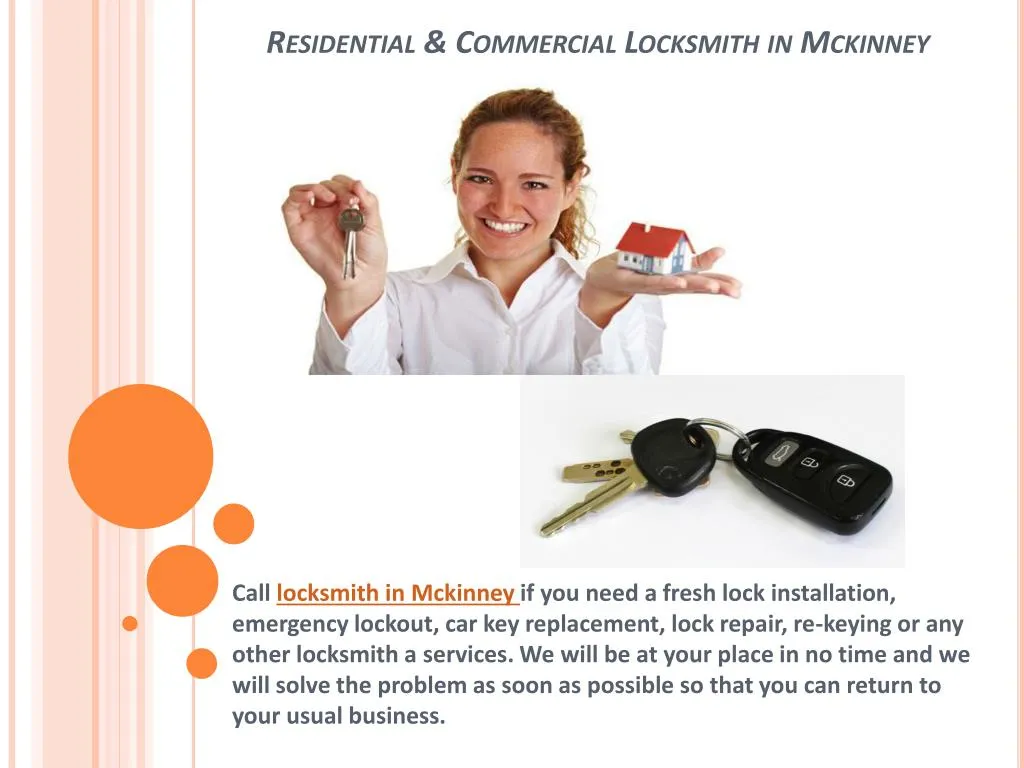 residential commercial locksmith in mckinney