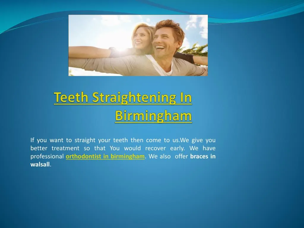 teeth straightening in birmingham