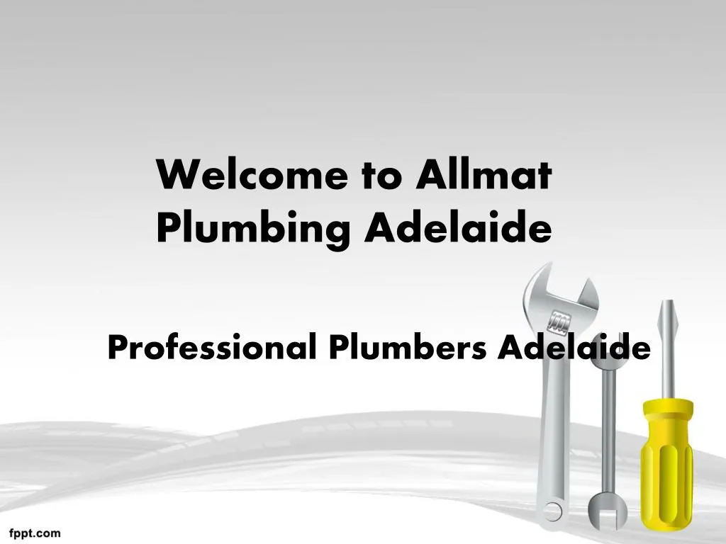 welcome to allmat plumbing adelaide