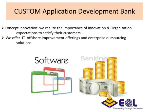 Custome Application Software for Bank | Web Development And Designing