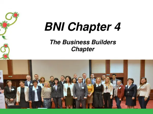 BNI Chapter 4