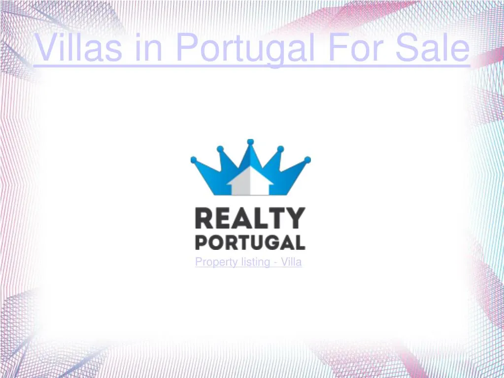 villas in portugal for sale