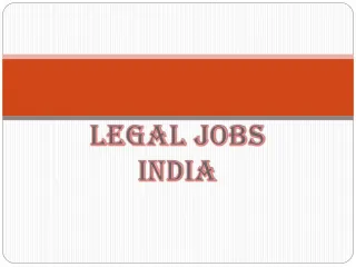 Legal Jobs India | Law Jobs India