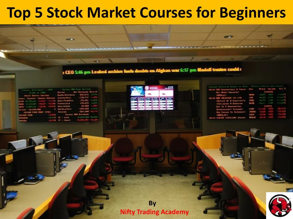 top 5 stock market courses for beginners
