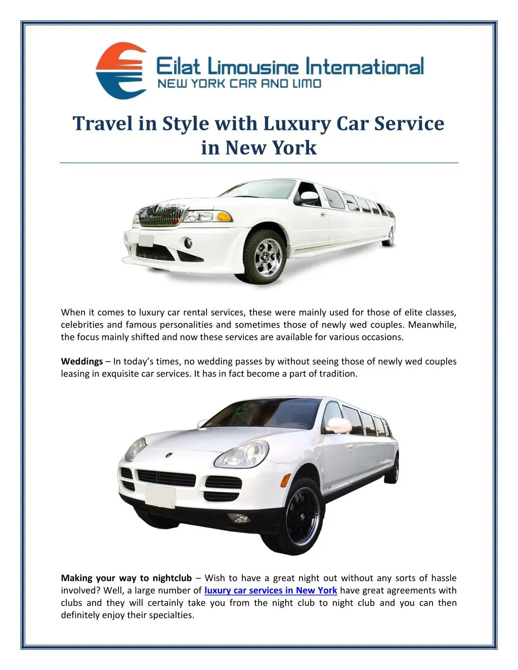 Luxury Car Rental Club