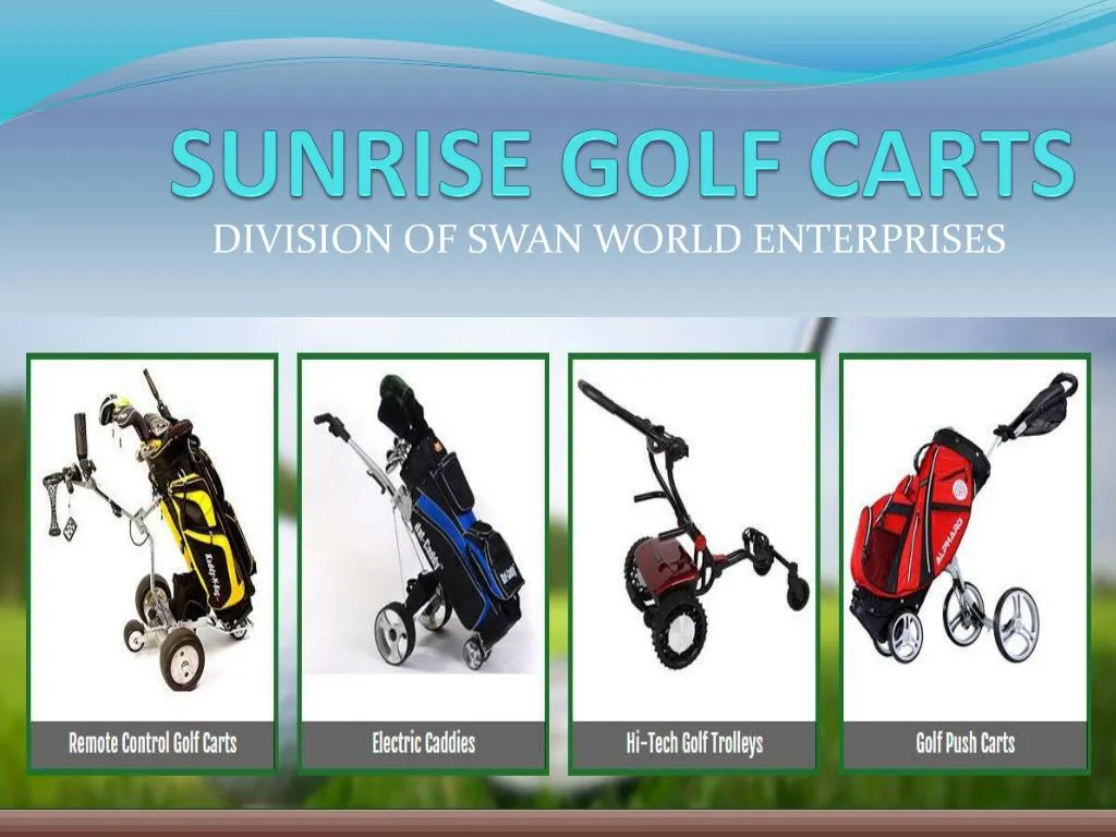 sunrise golf carts