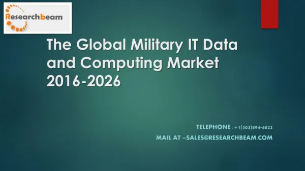 Global Military IT Data and Computing