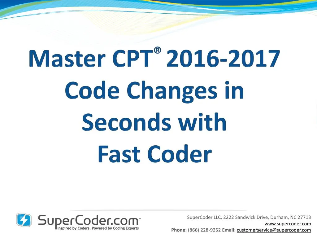master cpt 2016 2017 code changes in seconds with fast coder