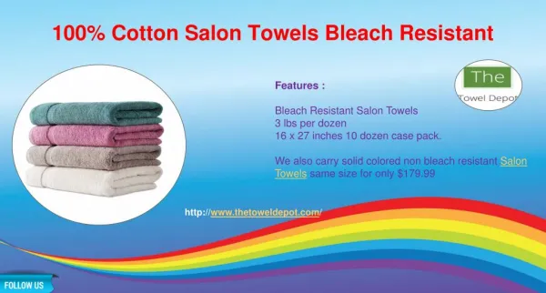 100% Cotton Salon Towels Wholesale