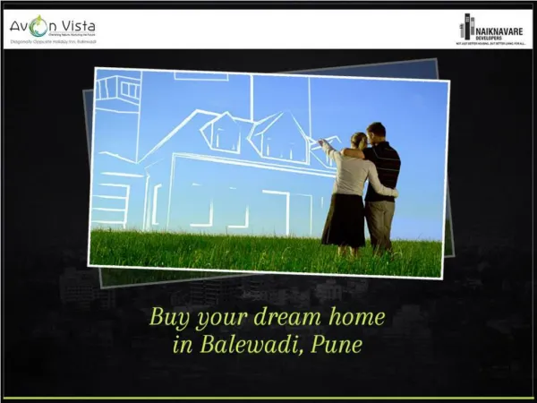 Buy Your Dream Home In Balewadi, Pune