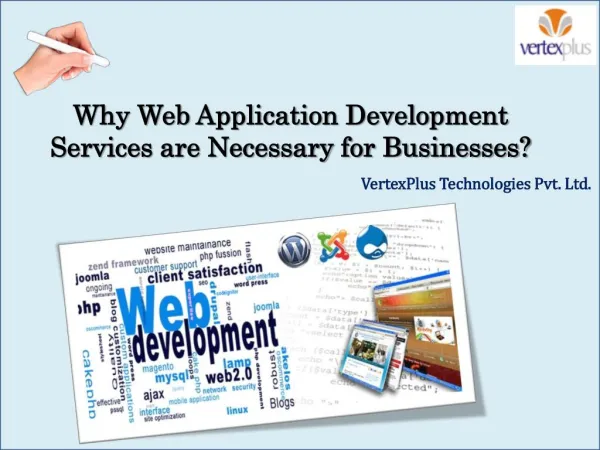 Why Web Application Development Services are Necessary for Businesses?