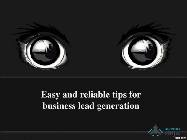 Easy and reliable tips for business lead generation