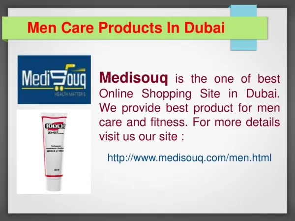 Men Care Products in Dubai