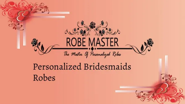Popular Personalized Satin Robes For Bridesmaids