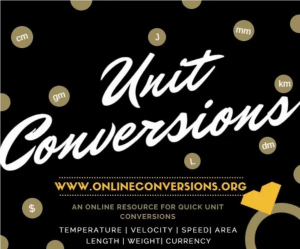 The Online Resource for Quick Conversions
