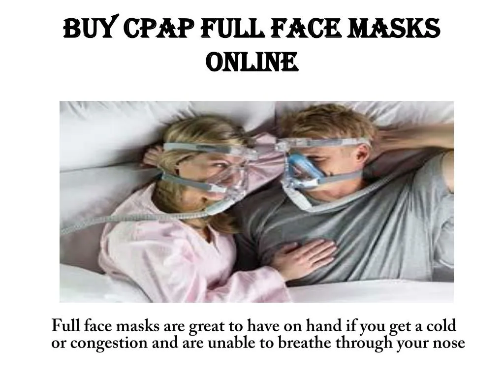 buy cpap full face masks online